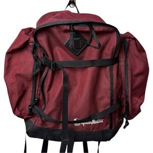 Backpack Gander Mountain Maroon Backpack Daypack Rucksack Hiking Camino Camping